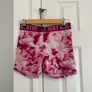 Athletic spandex shorts